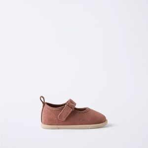 ZARA Leather Mary Jane Sneakers